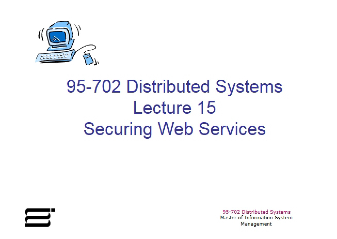 Web Services Security