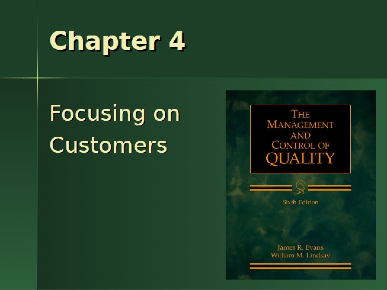 Customer Focus