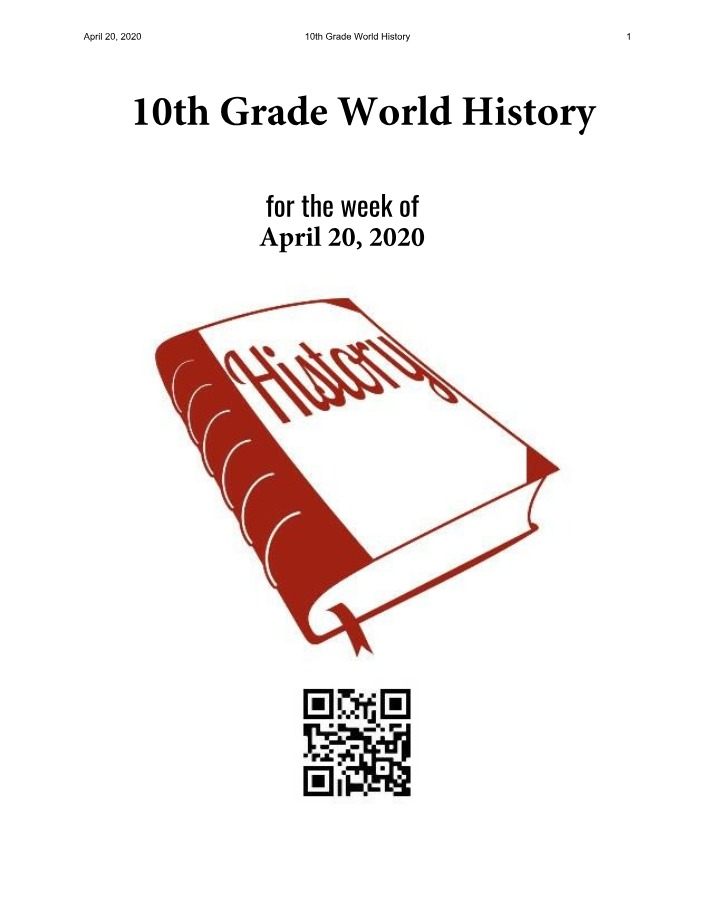 World War I Armistice - 10th Grade History