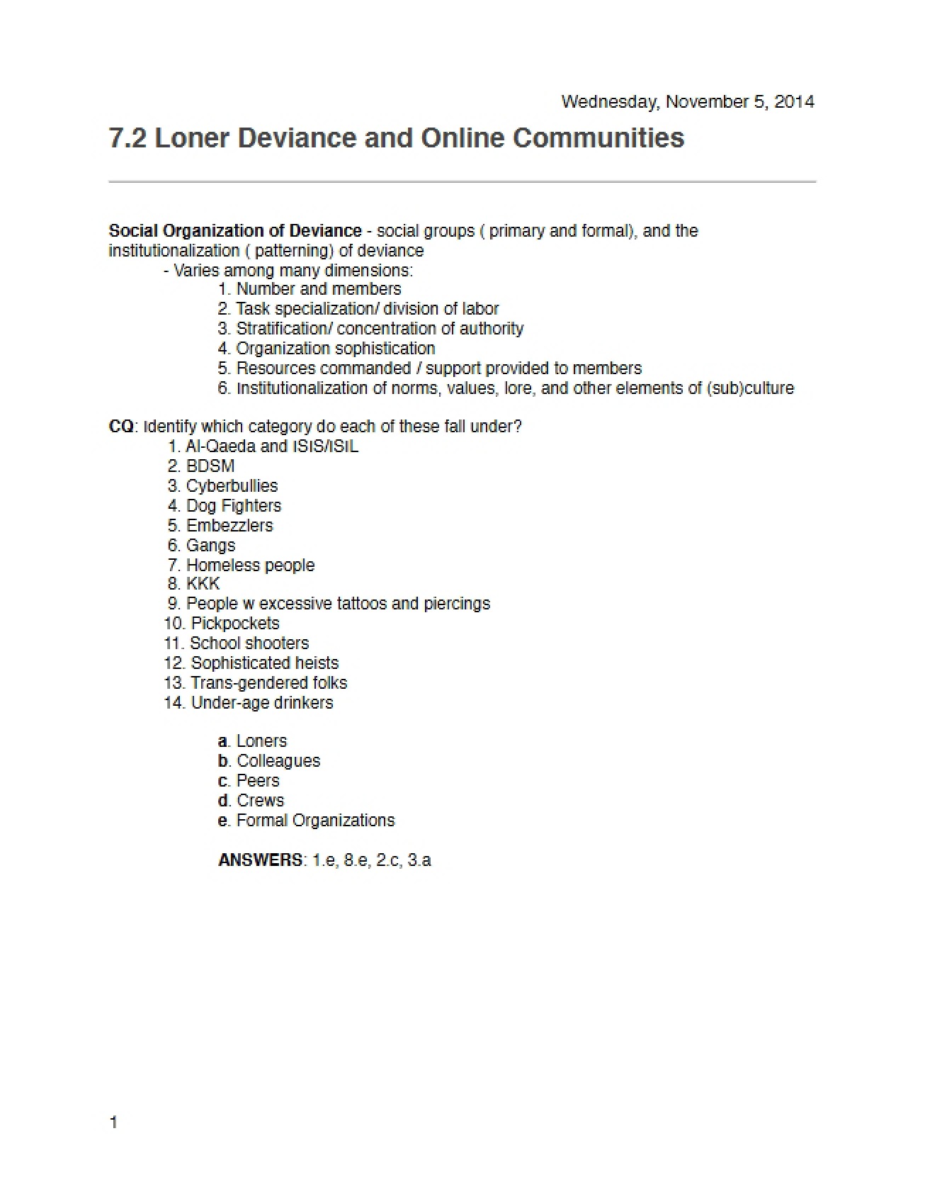 Lecture Notes for Session 2