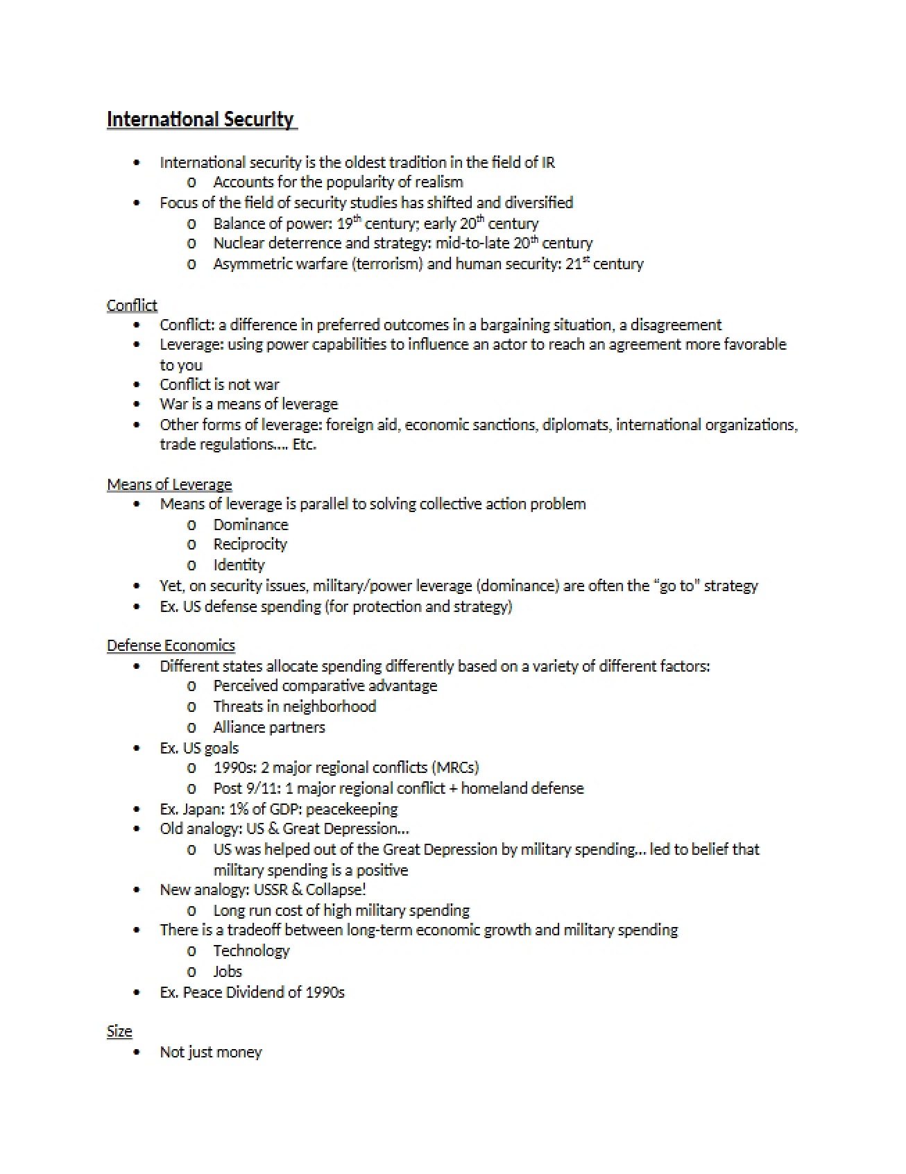 World Wars and Intro to IR