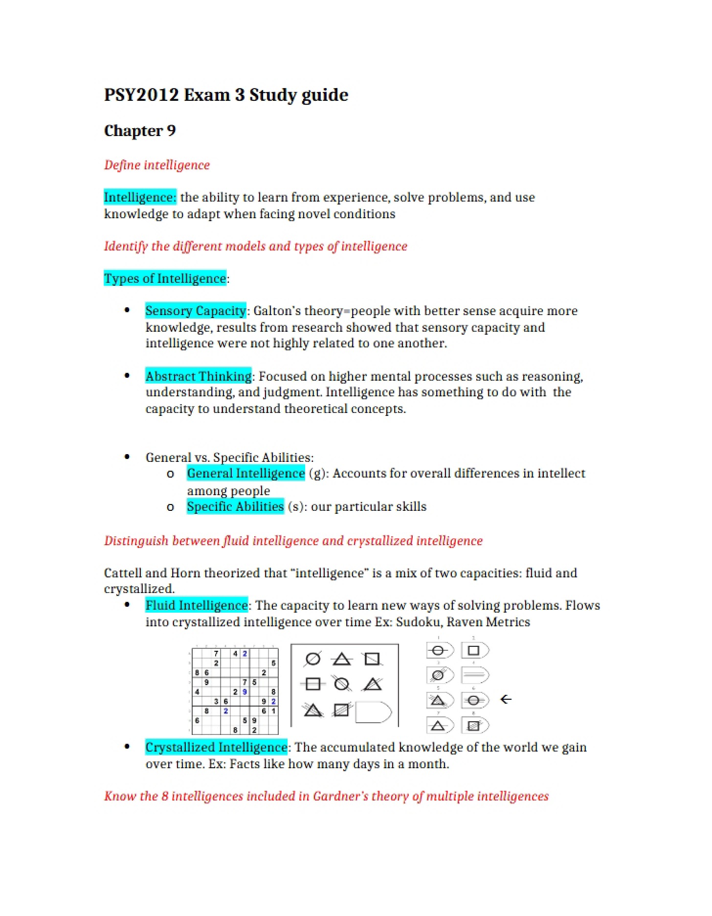 Test III
