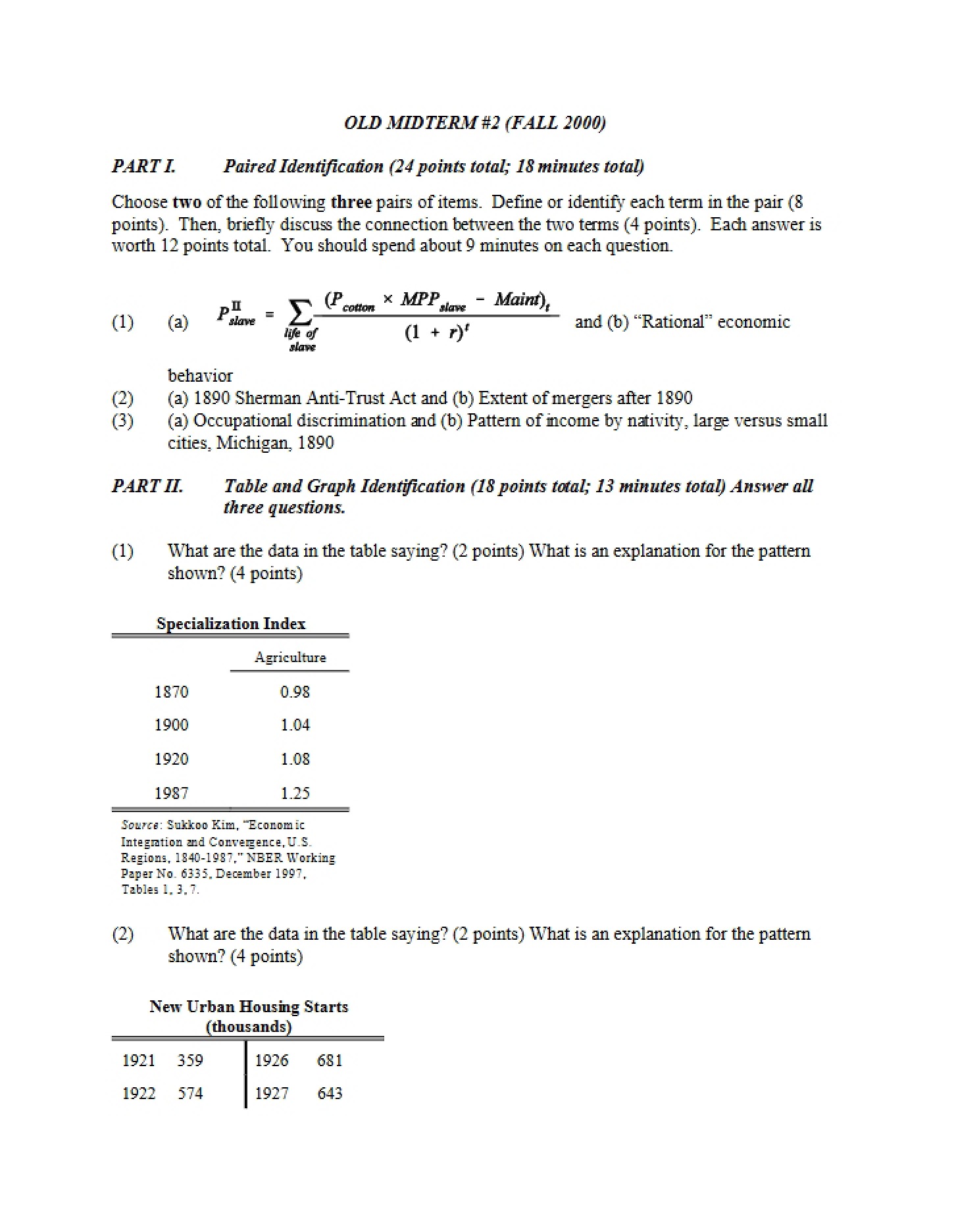 Midterm Test