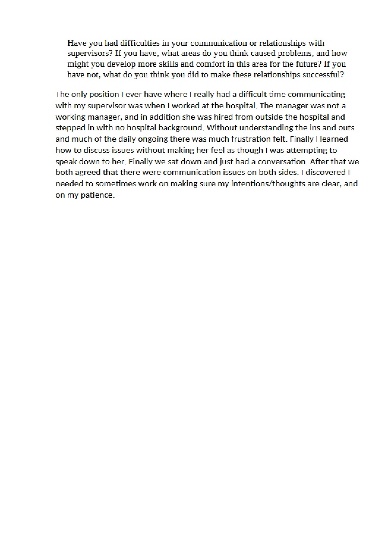 Coursework Assignment