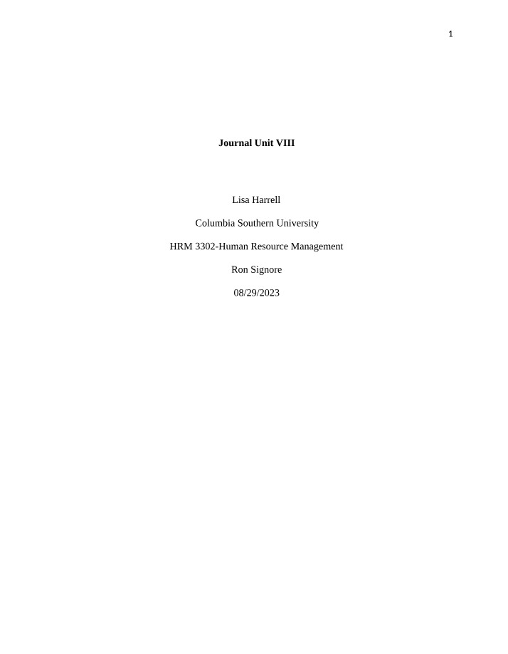 Transforming Talent Acquisition - HRM 3302 Insights