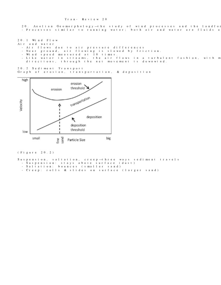 Wind Processes and Landforms in Aeolian Geomorphology