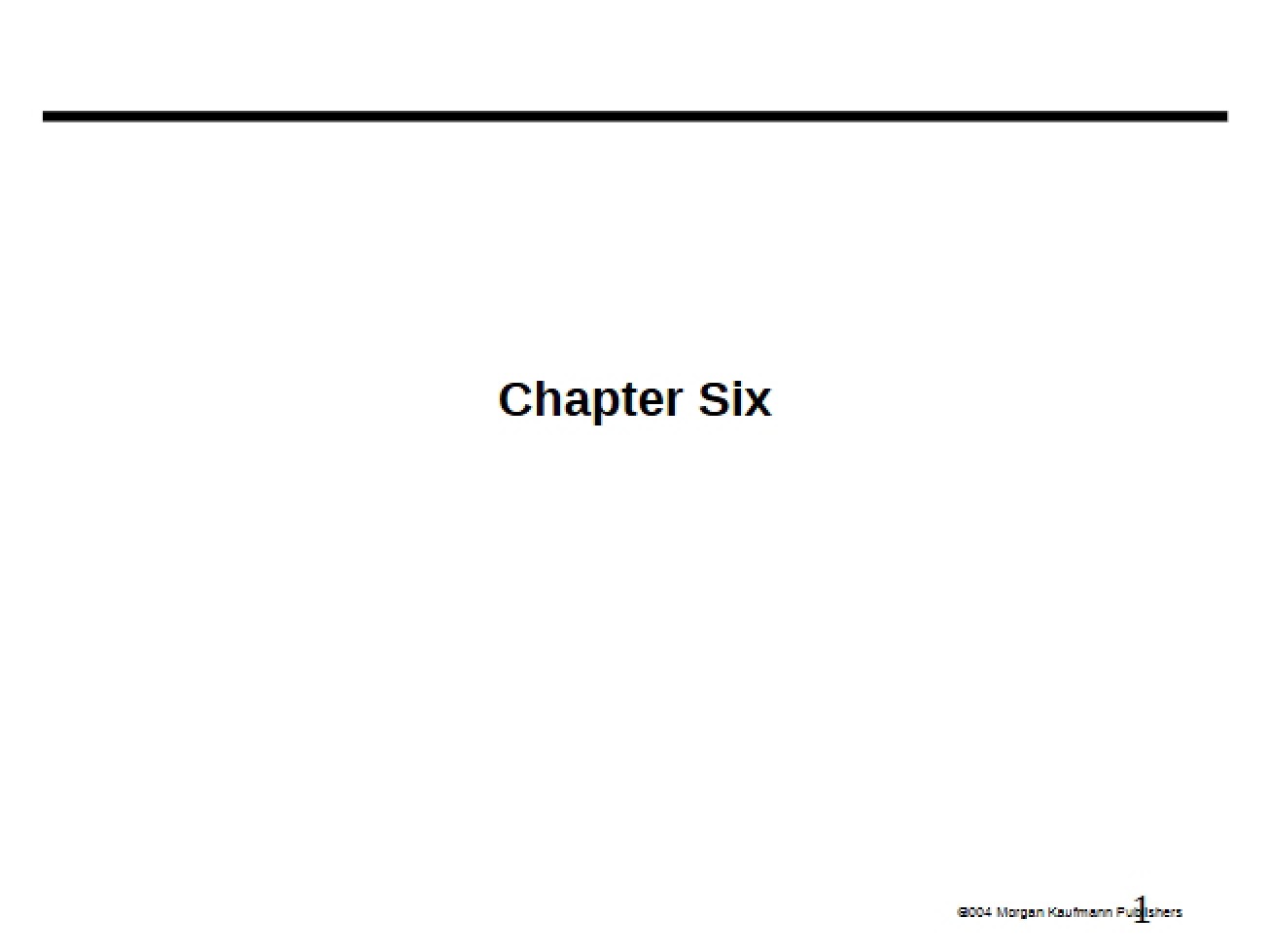 Computer Organization Lecture Notes