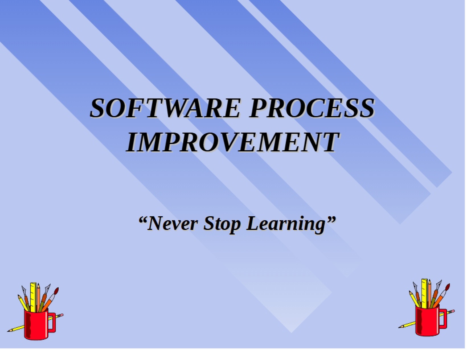 Improvement of Software Processes