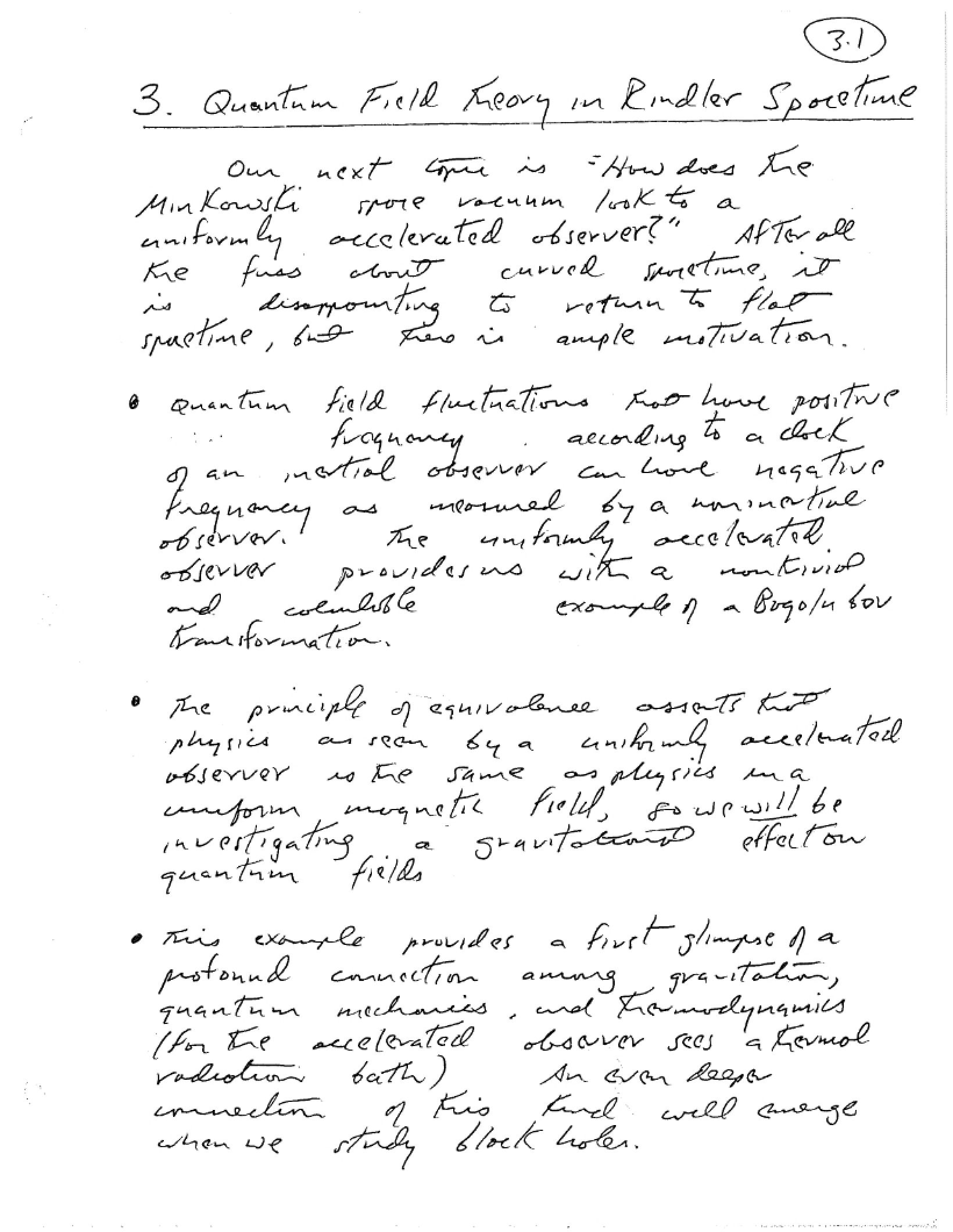 Relativity C Lecture Notes