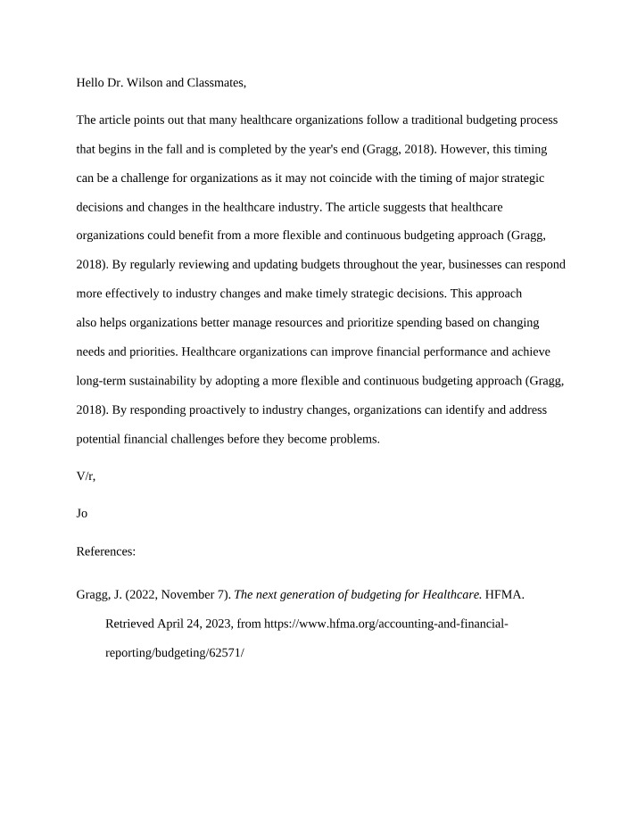 Week 8 Article - HCAD 6305