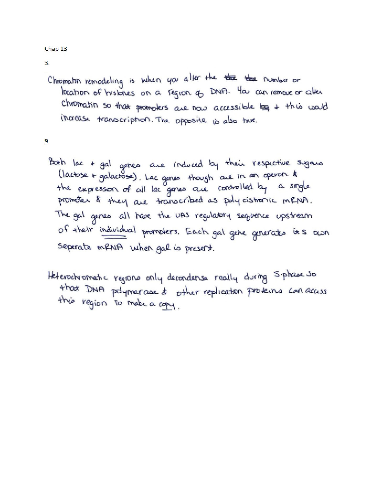 Answer Key for Chapter 13
