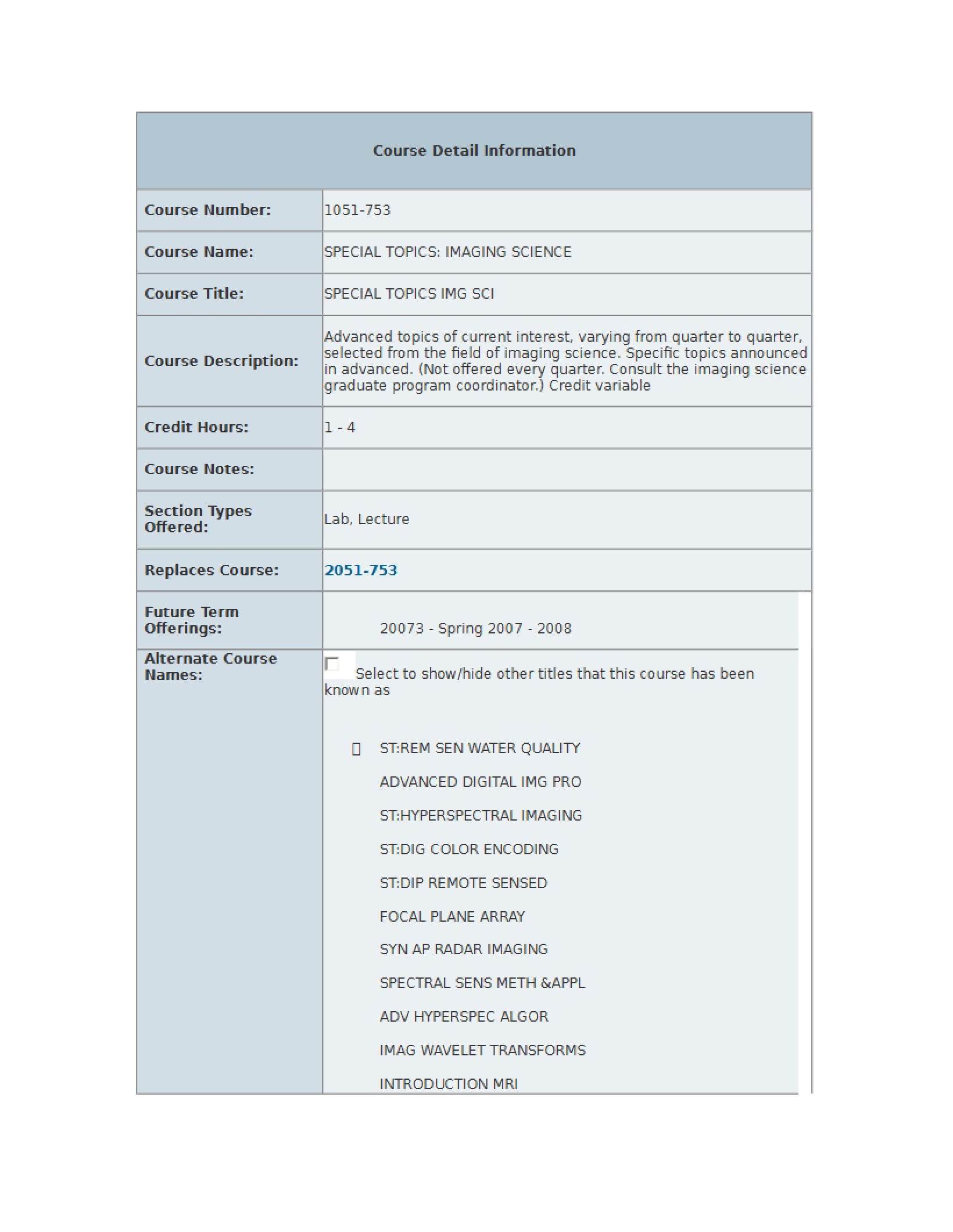 Imaging Science Special Topics Info (3)