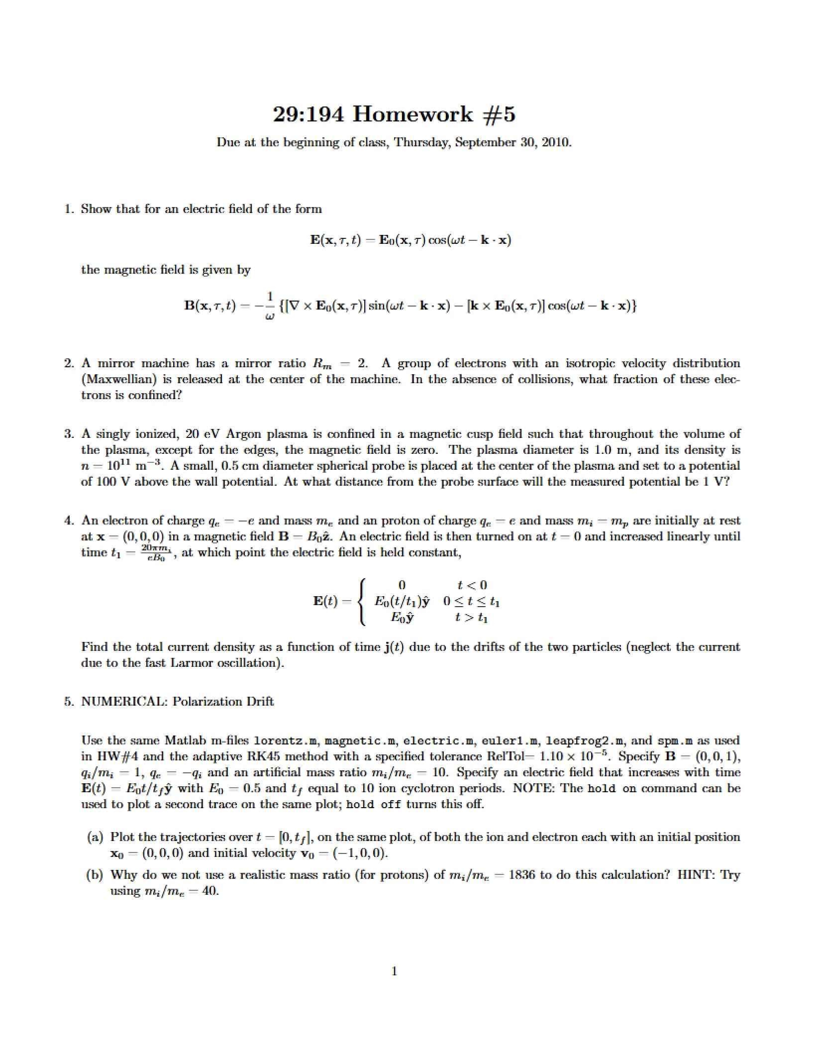 Assignment Number 5
