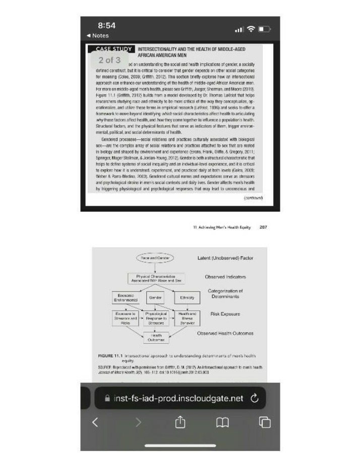 Case Study - Intersectionality and the Health of Middle-Aged African American Men