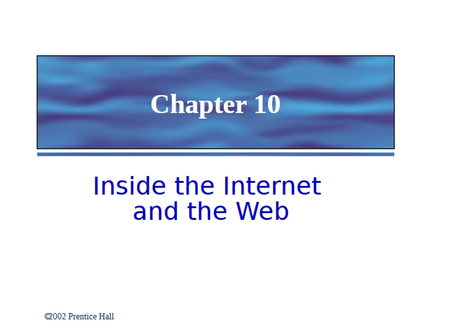 Web and Internet Internals