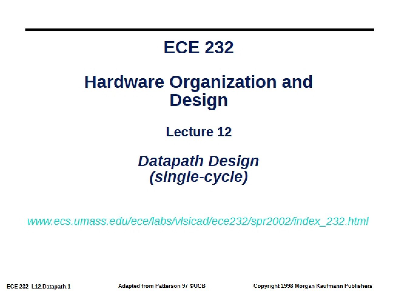 Design and Organization of Hardware 4