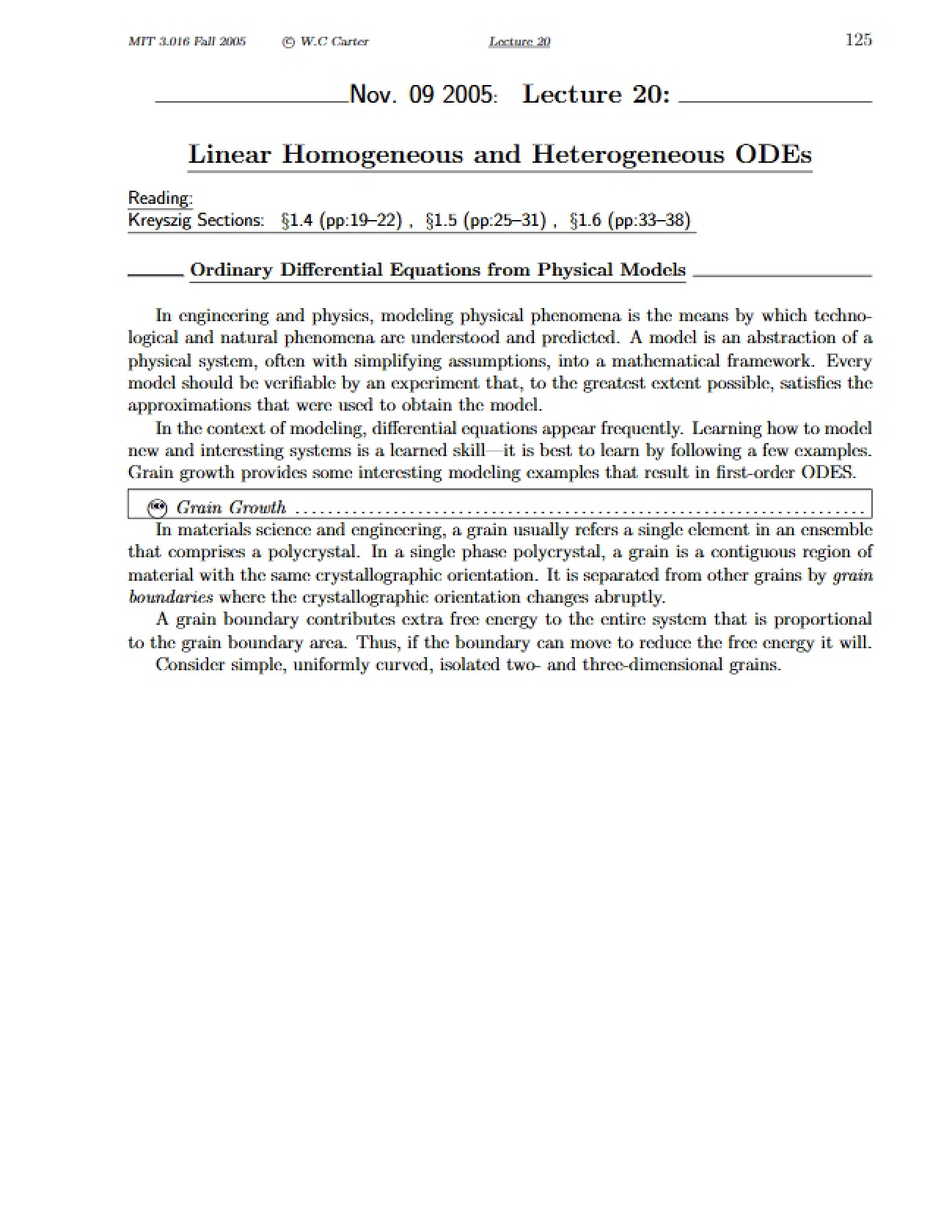 Heterogeneous and Homogeneous Linear Systems