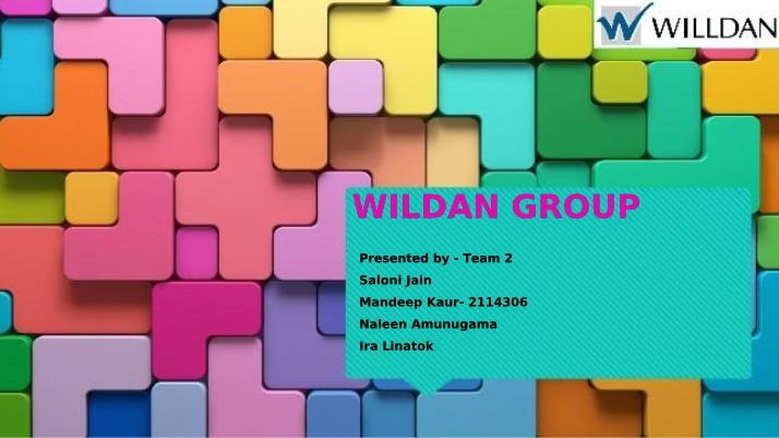 Presentation - Willdan Group