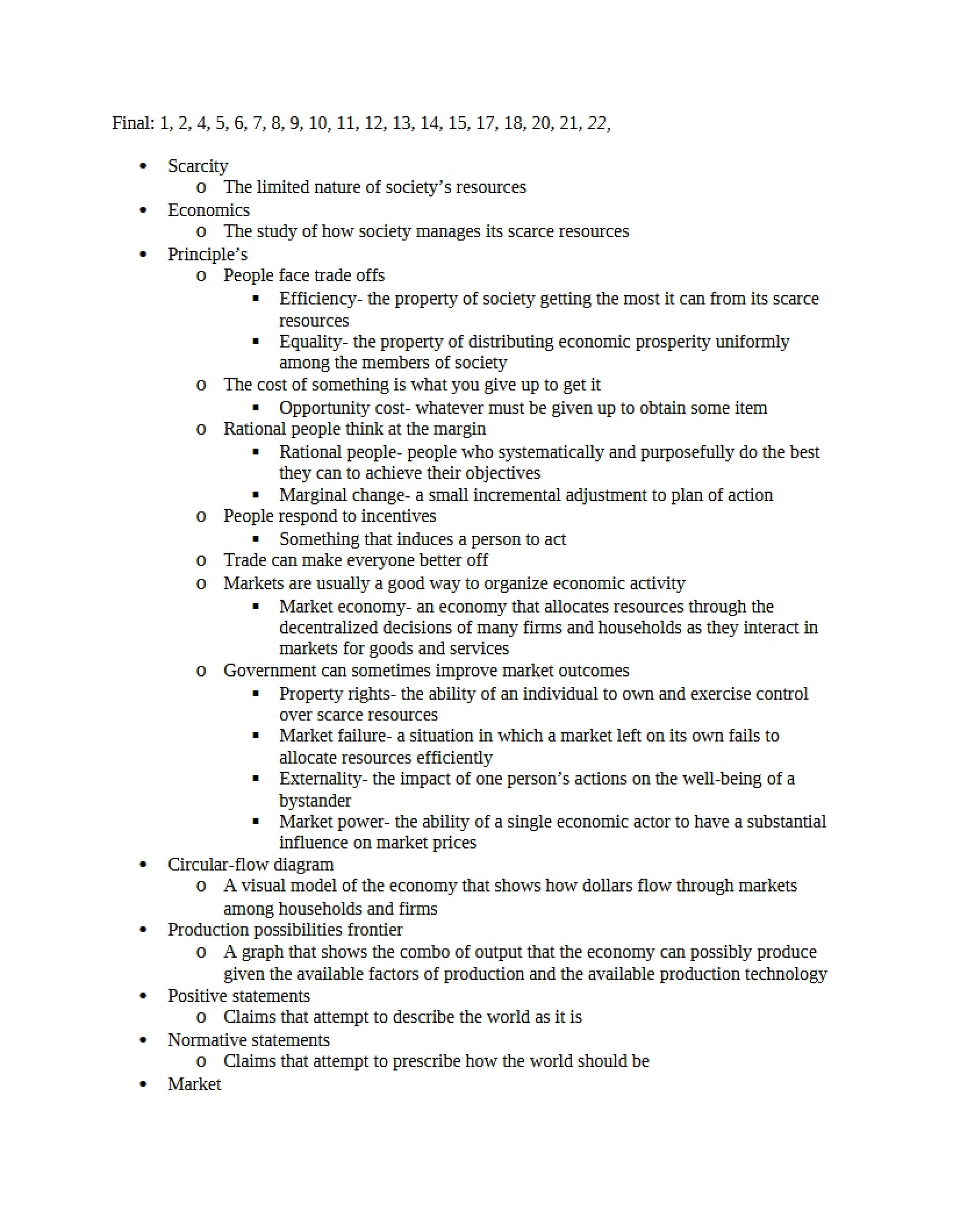 ECON 200 Final