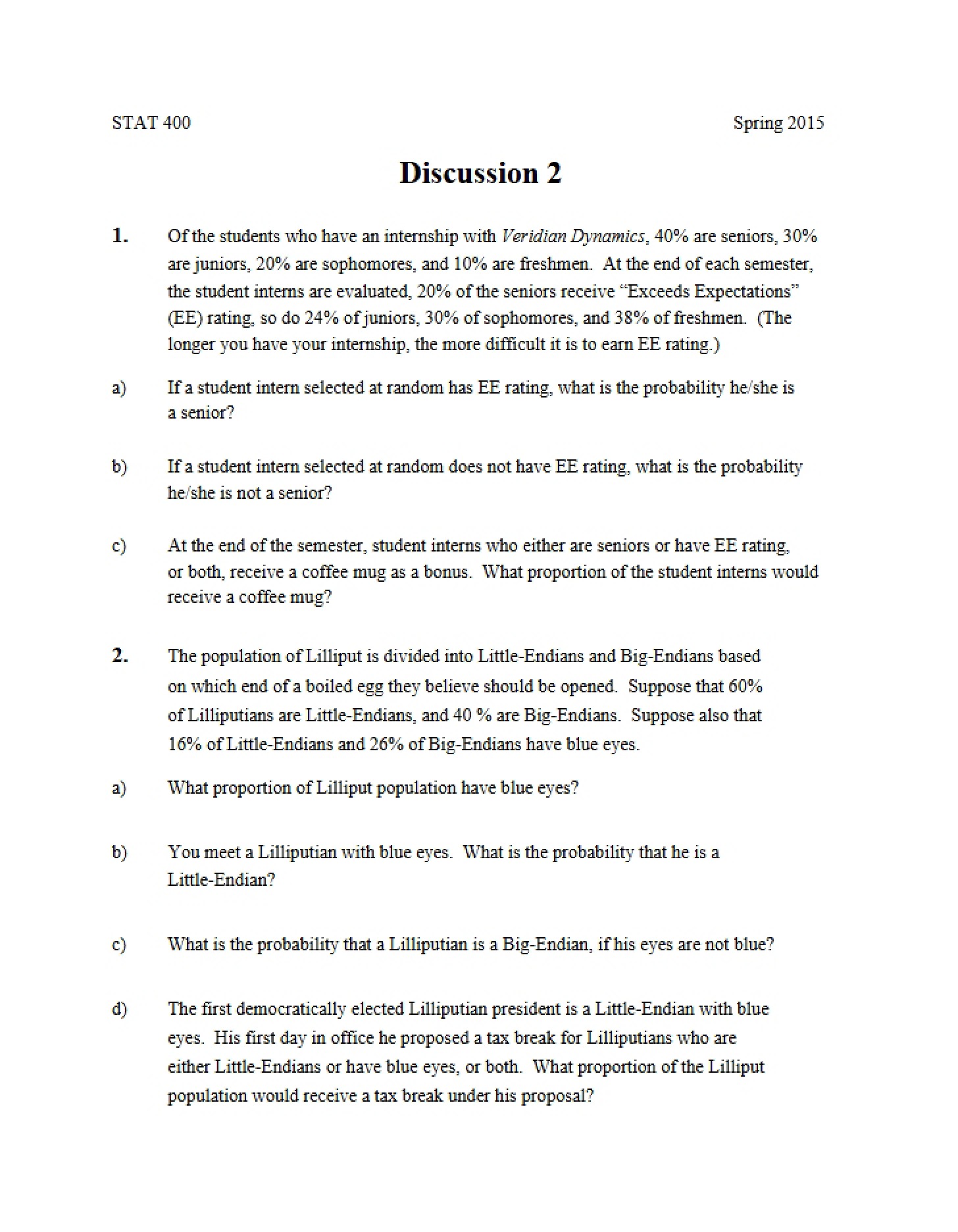Discussion Session 02