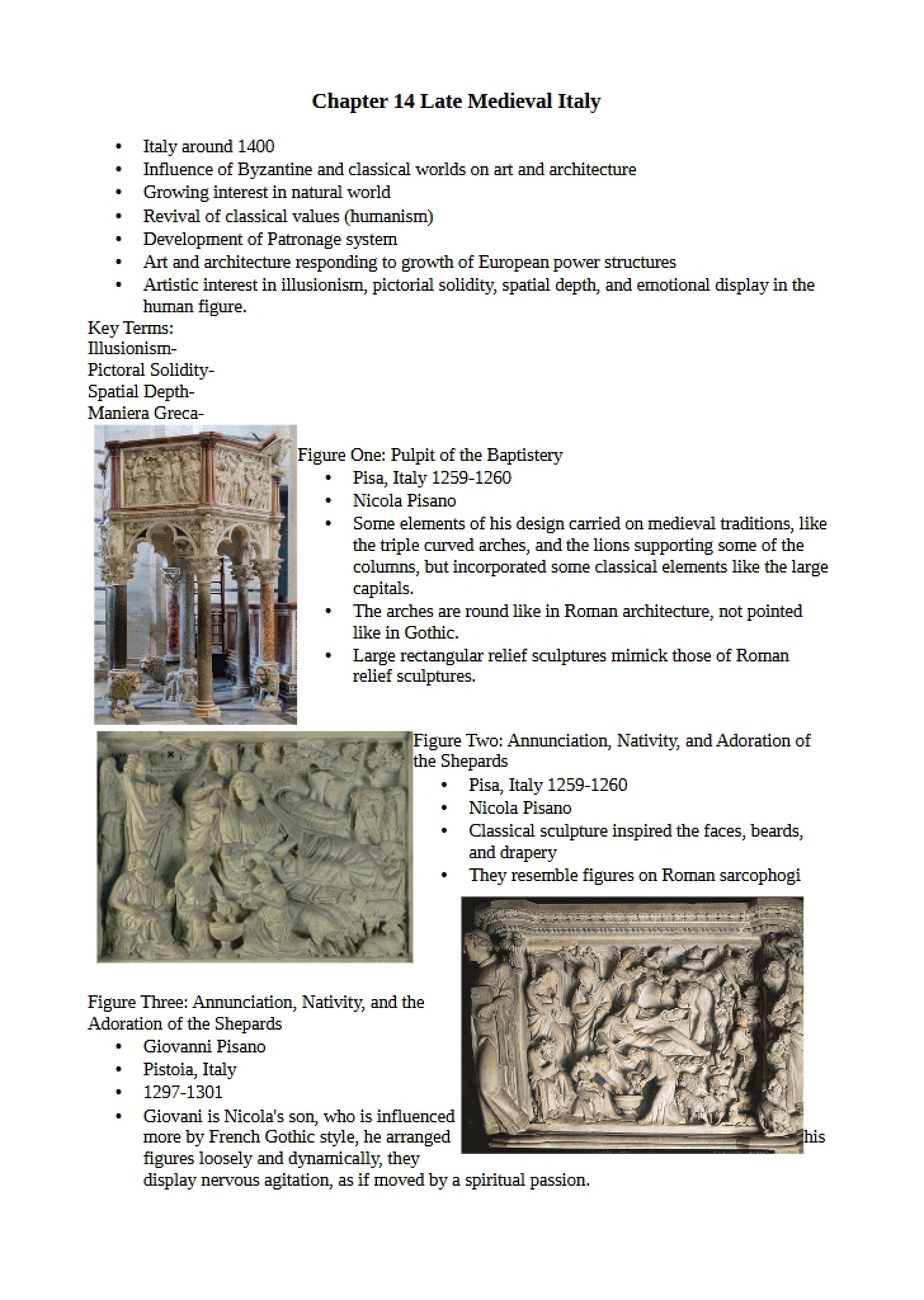 Italy in Late Medieval Times (Ch 14)