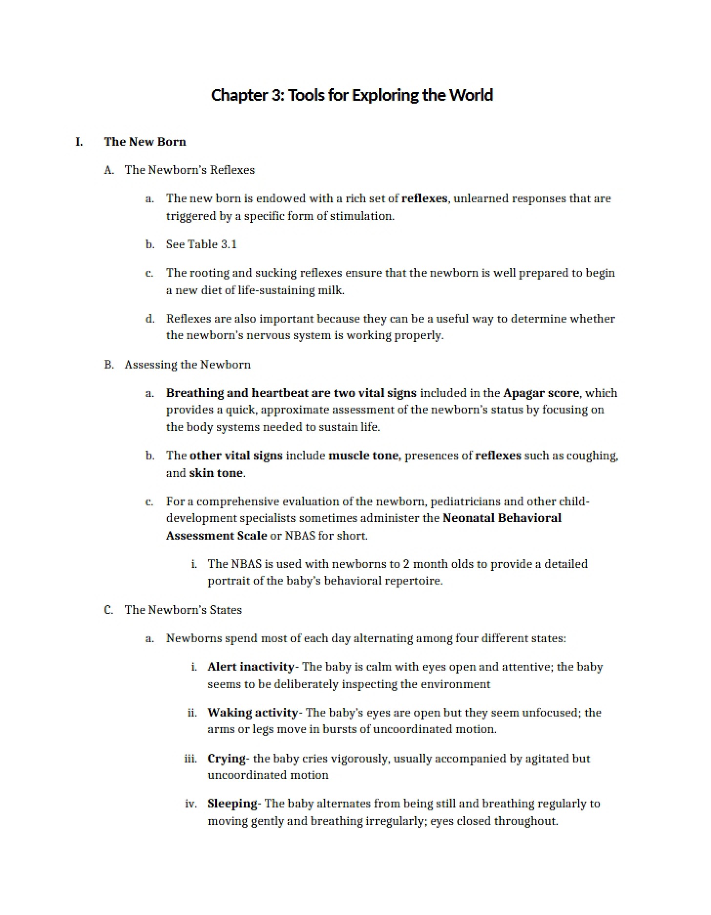 Tools for Exploring the World (Chapter 3)