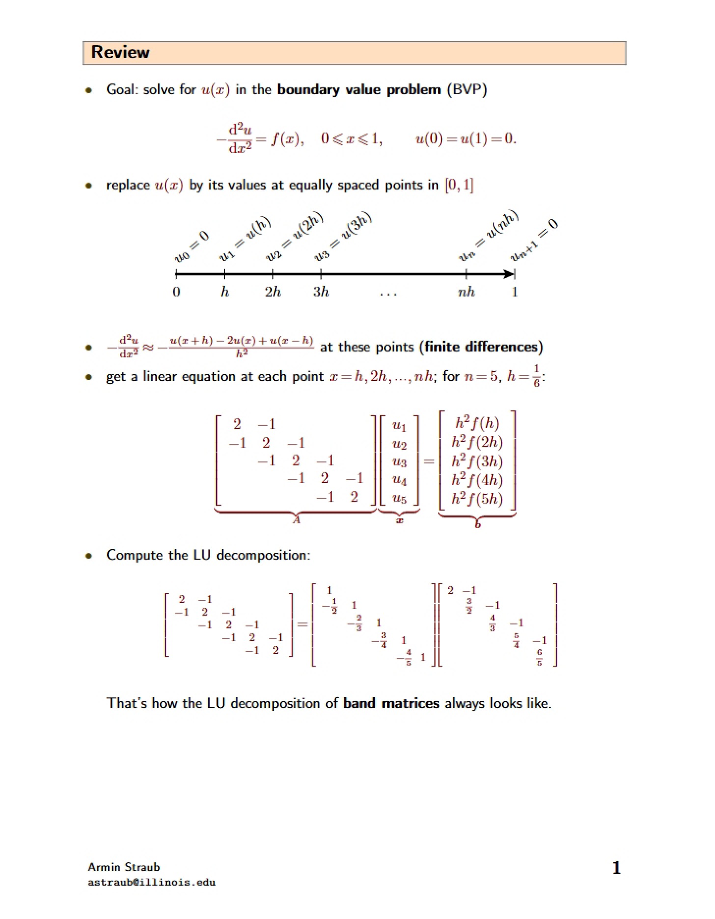 Session 10 - Applied Linear Algebra