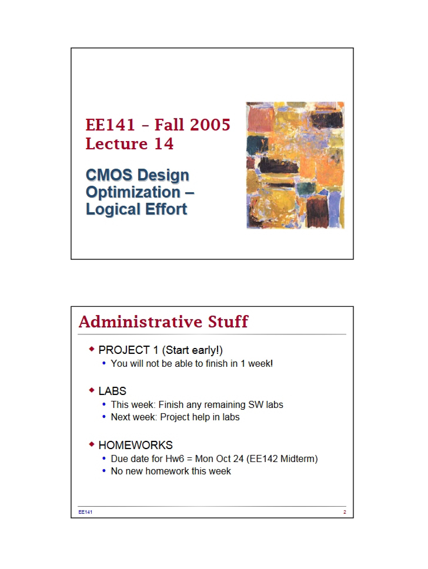 Wires (Lecture 14)