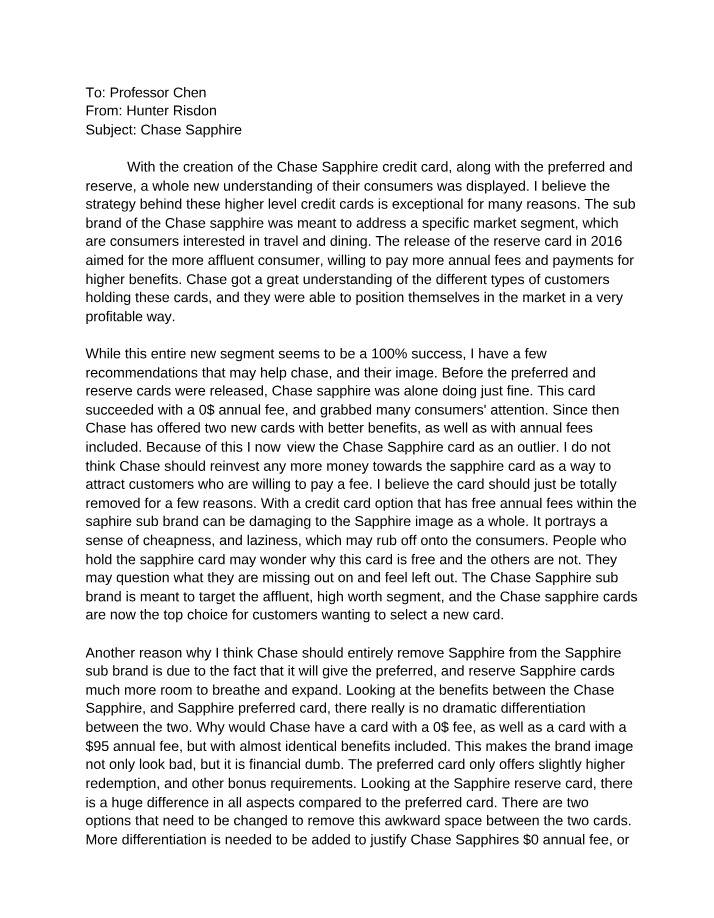 Case Brief - Hunter Risdon