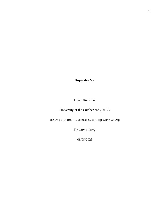 Risk Management Research Paper