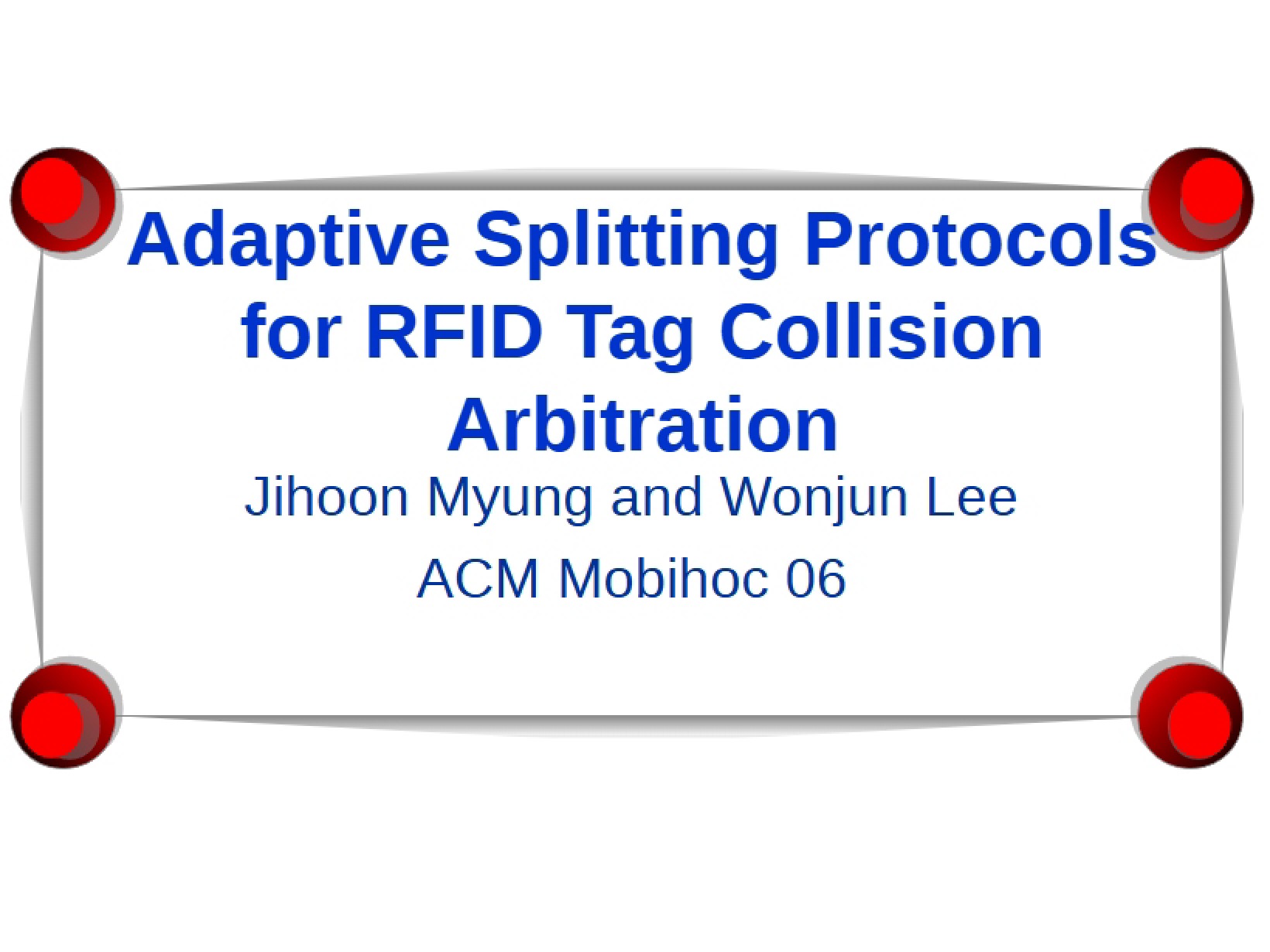 Protocols for Adaptive Splitting