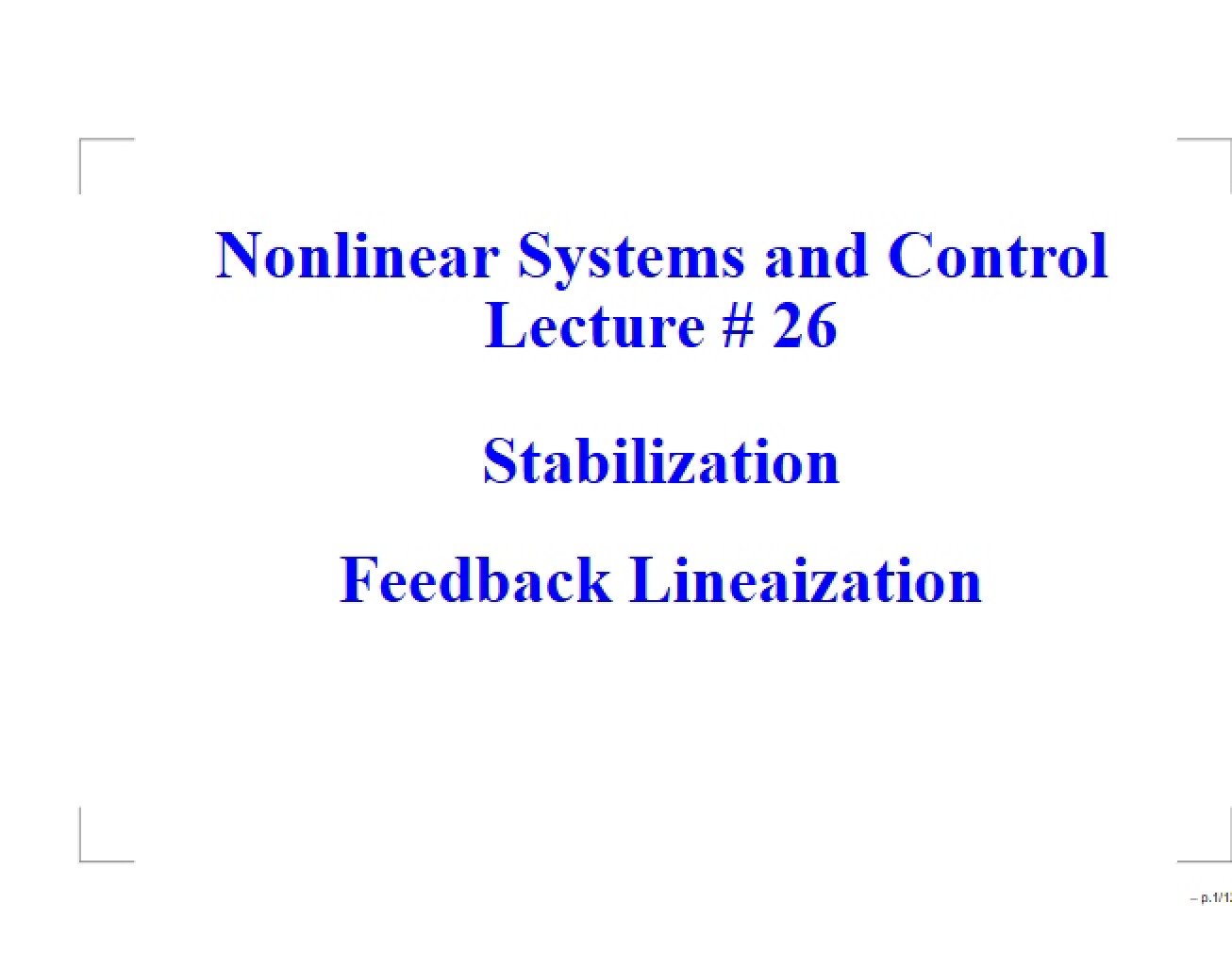 Final Exam Study Guide