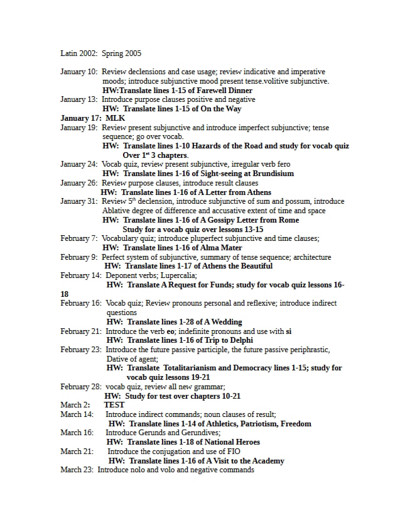 LATN 2002 (Hybrid) Learning Plan