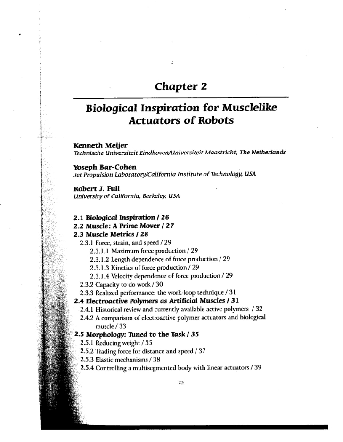 Inspiration from Biology