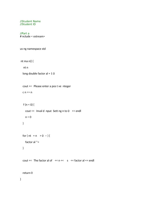 Factorial Calculation and e Approximation Accuracy