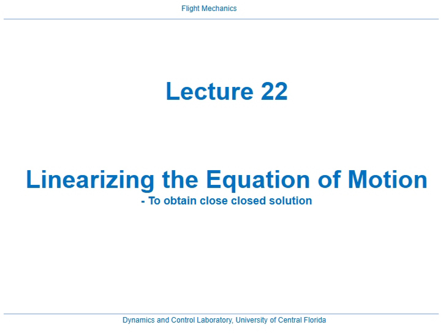 Lecture 22 on Chapter 6