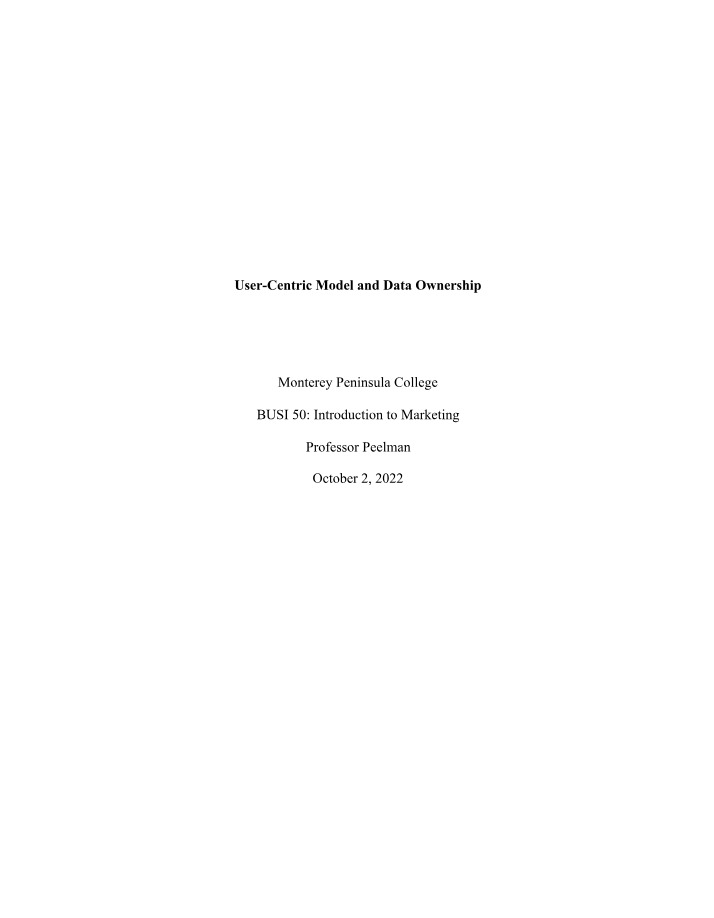 Marketing Case Study 2