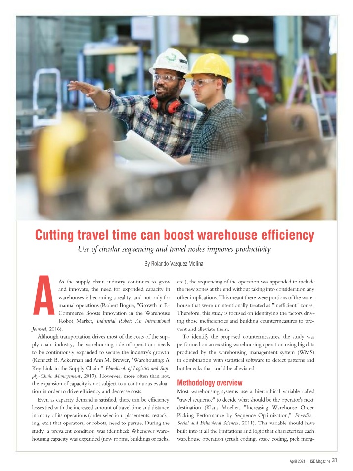 Boost Warehouse Efficiency - Cutting Travel Time with Circular Layouts