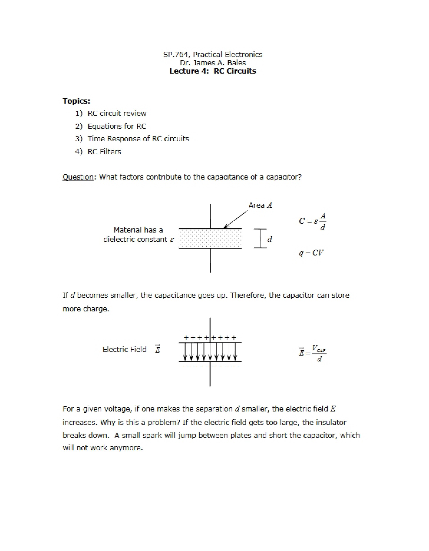 Electronics Practice