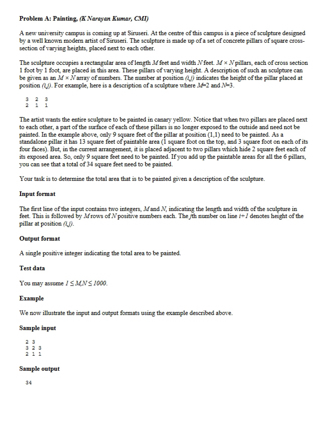 Programming Problem