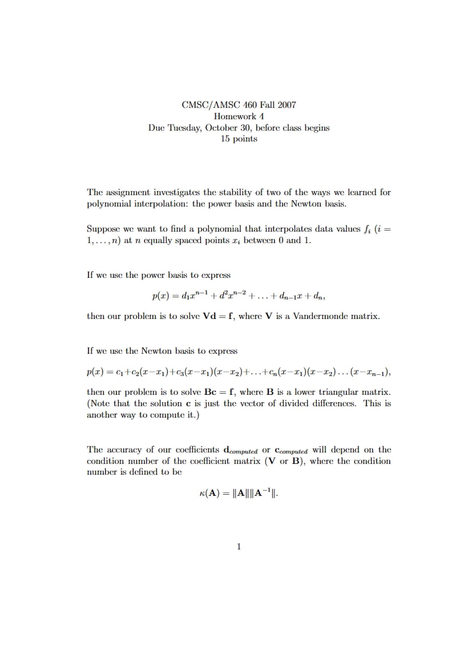 Homework Assignment 4