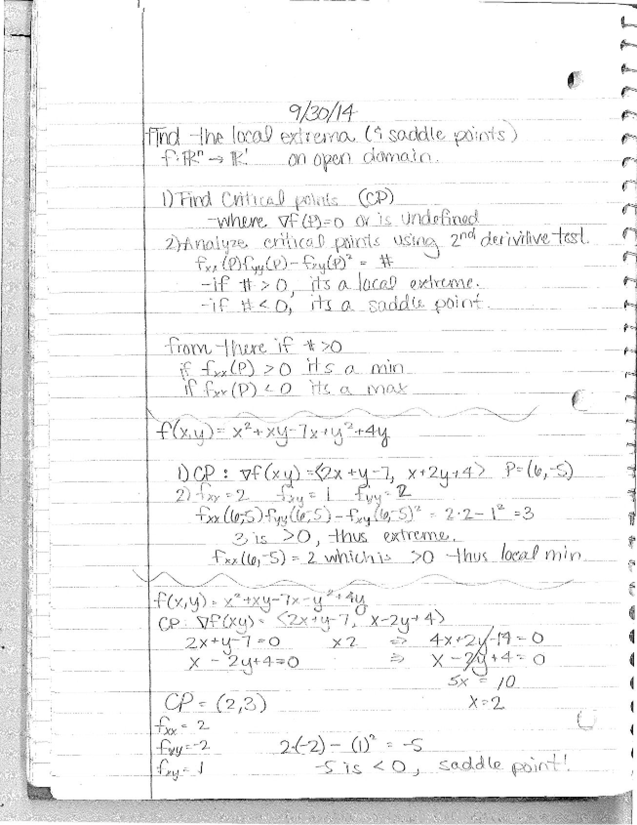 Supplemental Notes for Multivariable Calculus