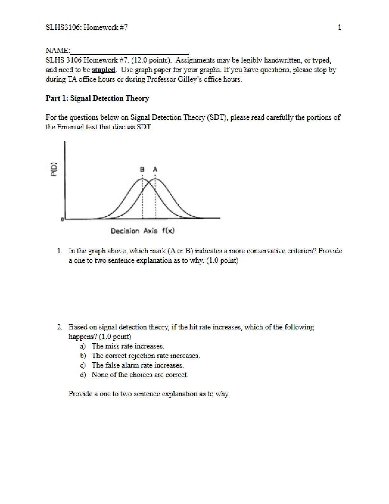 Homework 7 for Spring 2014