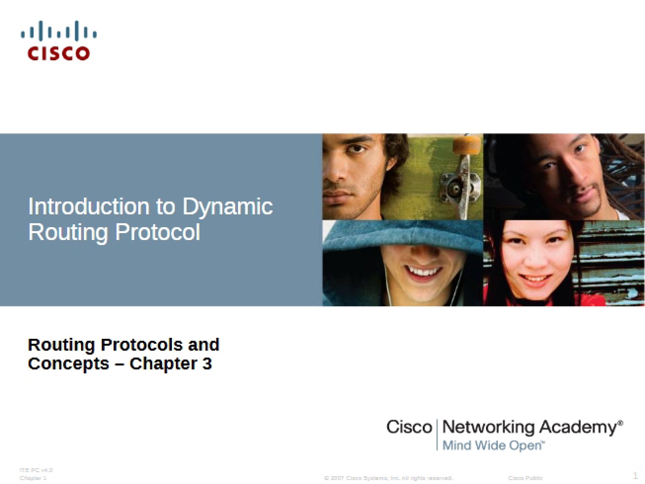 Routing Protocols and Concepts (Chapter 3)