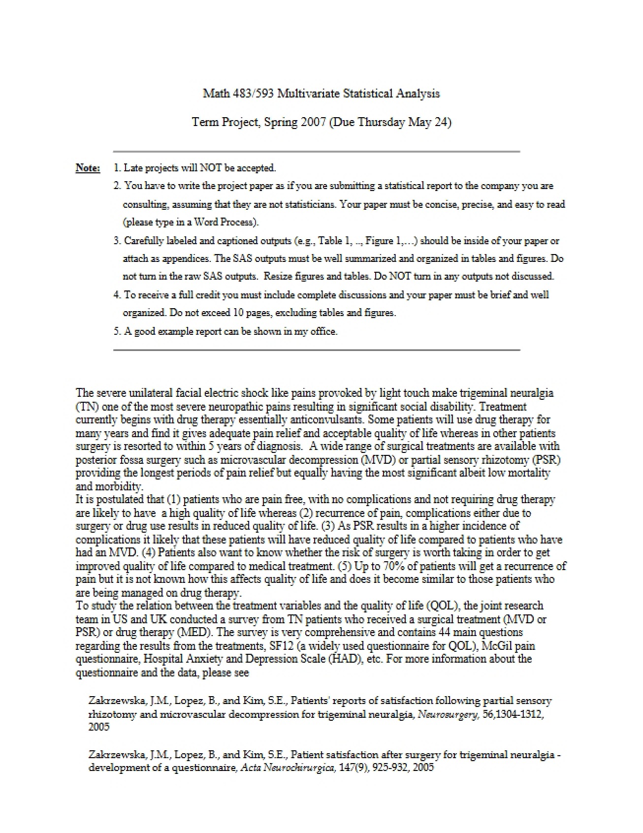 2007 Course Project