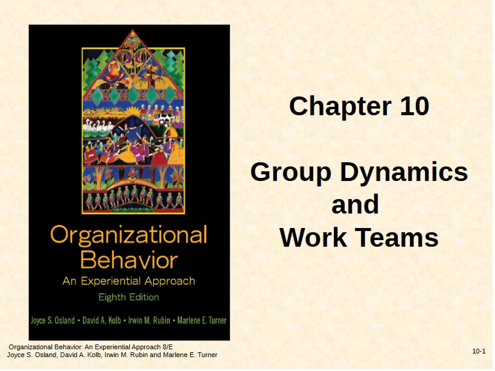 Work Teams and Group Dynamics - Fundamentals of Management and Organizational Behavior