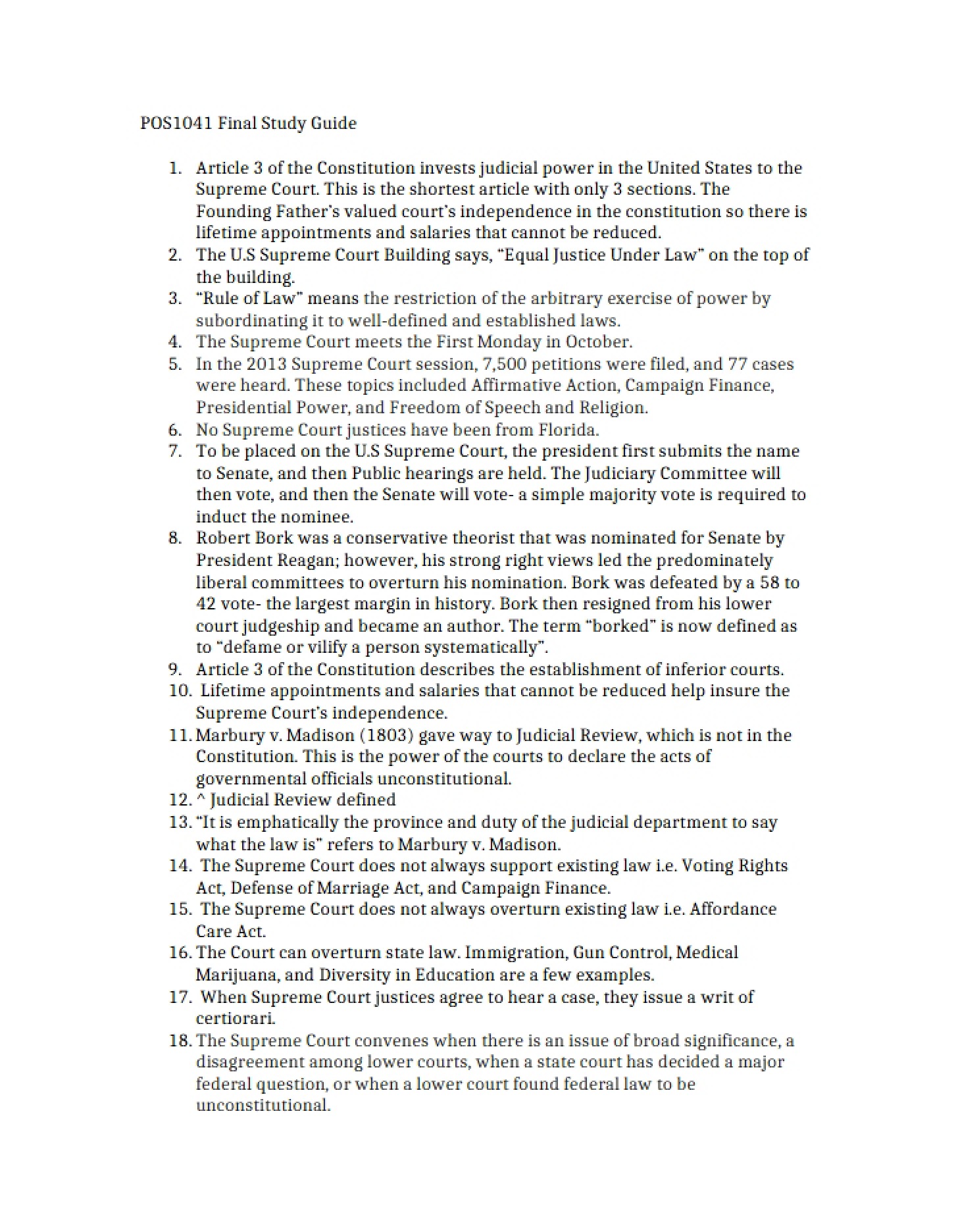 Test Prep Guide