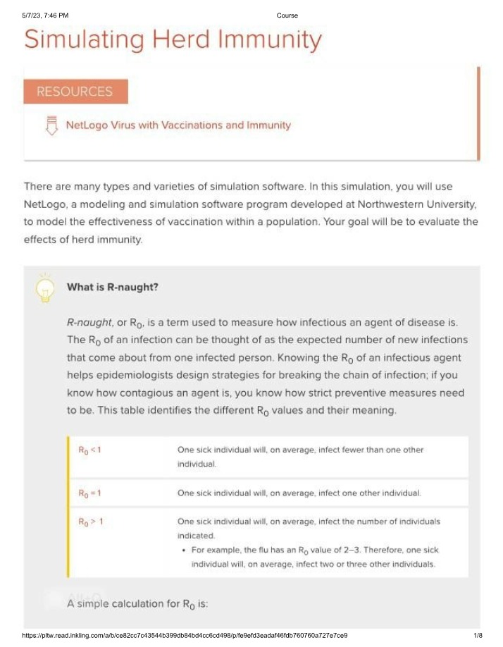 Herd Immunity Simulation - Evaluating the Effects