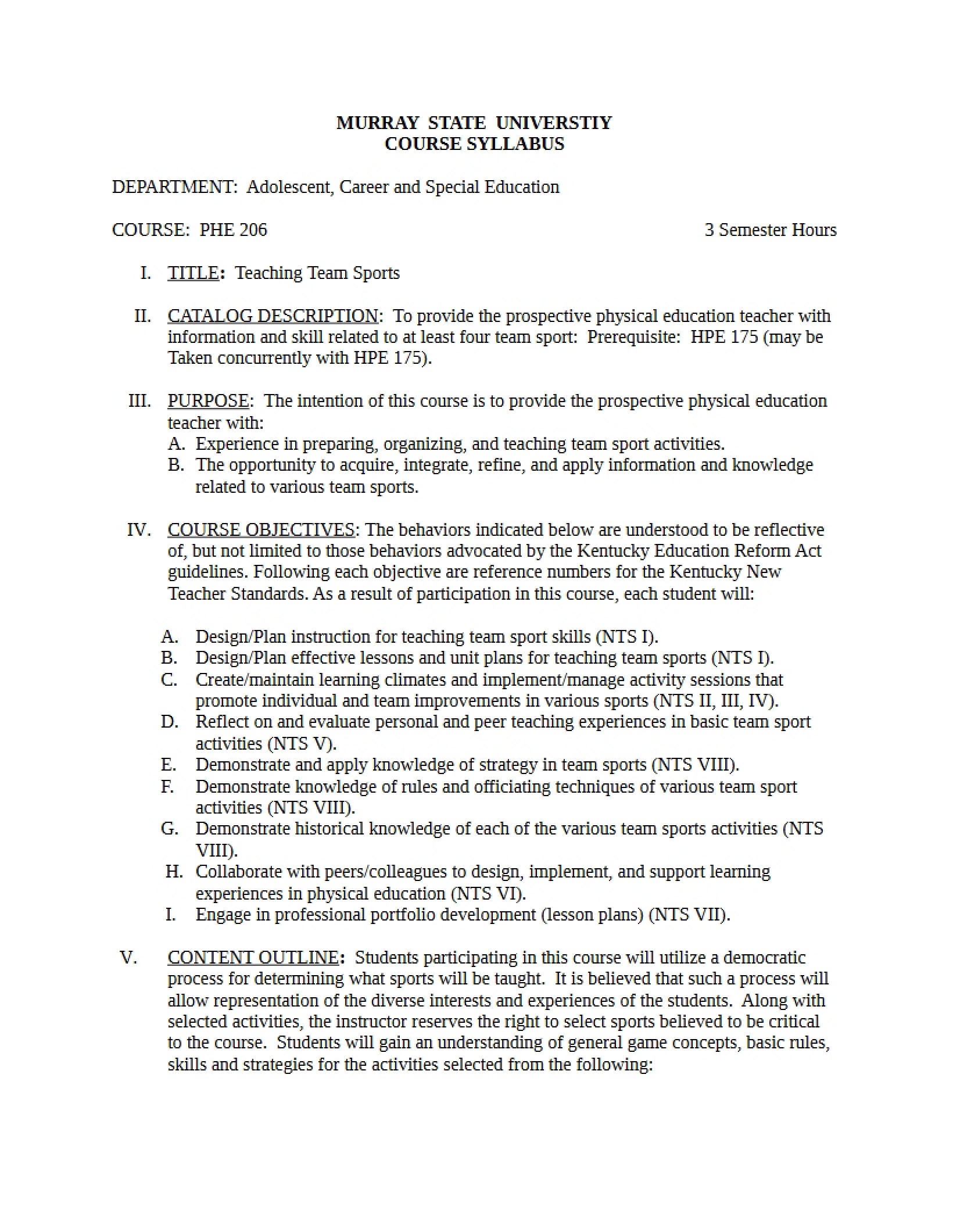 Syllabus - PHE 206
