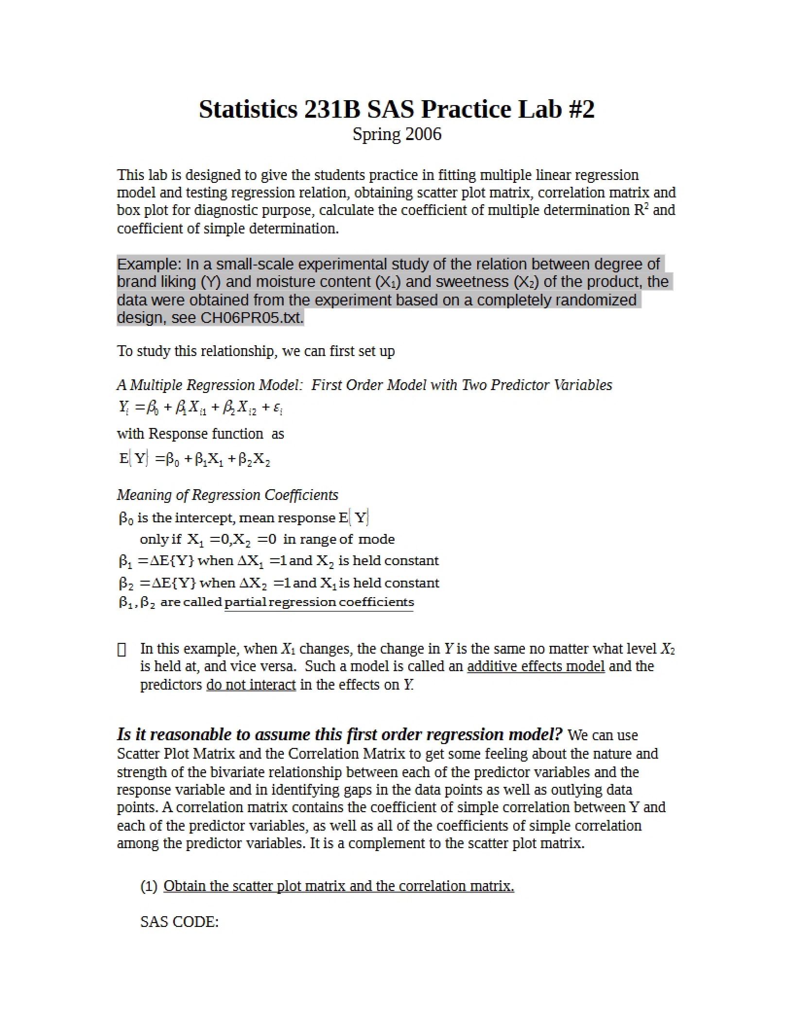 Statistics Practice Lab 2